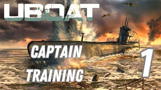 Uboat Gameplay  Mission 1  1st Command [upl. by Becca876]