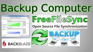 How to Backup your Computer amp Synchronize Files with Free File Sync [upl. by Mehalek]