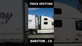 TRUCK SPOTTING 01030  BARSTOW automobile semitrailer trucking [upl. by Honig]