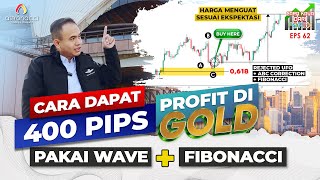 BELAJAR CARA MENGGUNAKAN ELLIOTT WAVE UNTUK TRADING GOLD  FIBONACCI  UNFILLED ORDER [upl. by Seditsira]