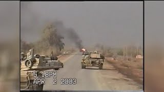 New video shows invasion of Iraq  20 years later [upl. by Halas117]