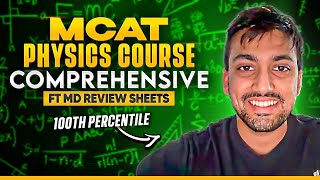 25 Hour MCAT Physics MCAT Course Comprehensive [upl. by Ozkum]