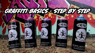 These Colors Pop Graffiti Basics For Everyone PT1 [upl. by Kerrill]