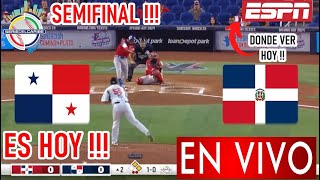 Panamá vs Republica Dominicana En vivo Semifinal Hoy Panamá vs Dominicana Ver Serie Del Caribe [upl. by Anaillil]