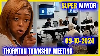 Thornton Township Board Meeting SHOCKS Community on 09102024 [upl. by Riana562]