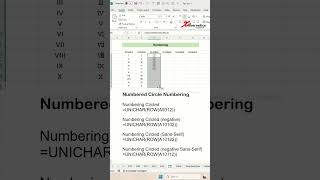 Ways To Numbering in Excel  Excel Tips and Tricks [upl. by Nora]