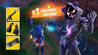 RAVEN TEAM LEADER ELIMINATIONS  Zero Build Gameplay Wins Fortnite Chapter 5 Season 4 [upl. by Thaddeus307]