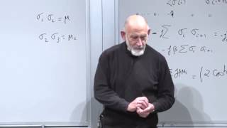 Statistical Mechanics Lecture 9 [upl. by Wendall181]