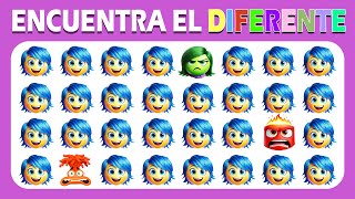 Encuentra el Emoji Diferente  Edición INTENSAMENTE 2  Fácil Medio Difícil Imposible [upl. by Massimiliano]