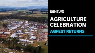 Thousands flock to Tasmanias biggest agricultural festival  ABC News [upl. by Mutua]