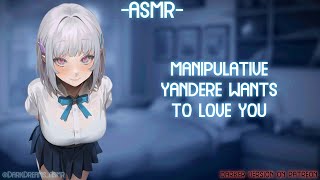 ASMR ROLEPLAY ♡manipulative yandere wants to love you♡ binauralF4A [upl. by Heidy379]