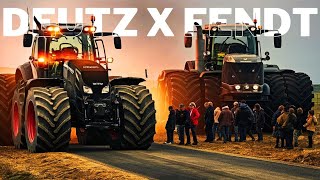 DEUTZFAHR 9340 TTV x FENDT 933 VARIO  COMPARAISON ENTRE LES GÉANTS [upl. by Amerak75]