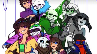 Sans  Flirt【 Undertale Comic Dub Compilation 】 [upl. by Oriole]