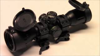 UTG Compact CQB Scope Review by CQB Radio [upl. by Elad]