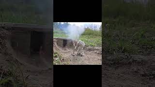 Real Shooting RC Tank Battle Henglong Hatsan Blitz airgun girandoni [upl. by Adleremse]