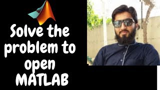 Problem to open MATLAB  Math with Umair [upl. by Maxi]