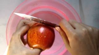 magic sponge ——Apple Dewaxing！ [upl. by Nanah]