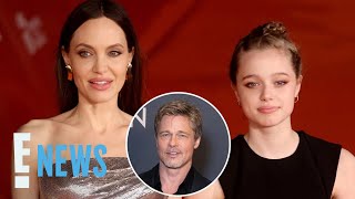 Angelina Jolie amp Brad Pitts Daughter Shiloh Takes Out Newspaper Notice to Drop quotPittquot  E News [upl. by Iad]