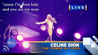 KARAOKE THE POWER OF LOVE Celine Dion Momentum Live MNL [upl. by Ecilahc497]