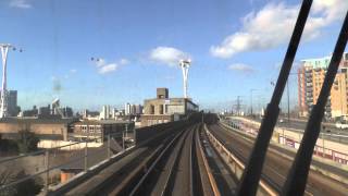 Full HD DLR Full Route from Woolwich Arsenal to Bank [upl. by Snoddy293]