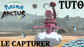 TUTO  COMMENT CAPTURER AMOVÉNUS FACILEMENT  ラブトロス  Pokémon Legends Arceus [upl. by Yul566]