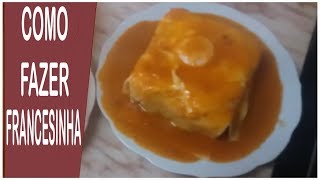 Como fazer Francesinha [upl. by Wyne125]