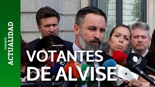 Abascal lamenta que los votantes de Alvise quothartos de corrupciónquot se sientan decepcionados [upl. by Pratte380]