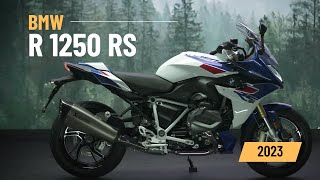 2023 BMW R 1250 RS  Top Speed Acceleration Handling Review POV ride [upl. by Hoxie]