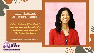 Dr Vanita Noronha WHY should you join a Support group LCAM Lung Connect English [upl. by Einama]