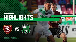 SalernitanaSassuolo 22  Highlights 202122 [upl. by Lilli]