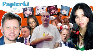 Budda z rekordem drama na Twitchu Duda vs Tusk  PAPIERKI 98 [upl. by Himelman]