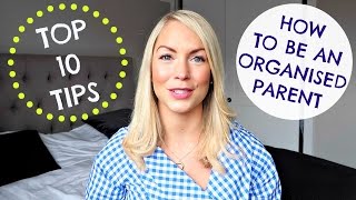 HOW TO BE AN ORGANISED MUM  ORGANIZED MOM  ORGANISE YOUR LIFE [upl. by Aihtekal]