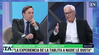 Eduardo Constantini quotUna devaluación se iría a precios e impactaría en la actividadquot [upl. by Biondo]