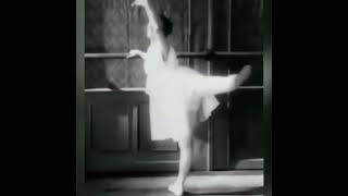 Tamara Karsavina…Unique footage of Tamara Karsavina taking classBallet Russe full force [upl. by Amlez194]