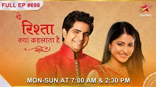 Yeh Rishta Kya Kehlata Hai  S1  Ep698  Gayatri nahi hai Rashmi ke aane se khush [upl. by Araht]