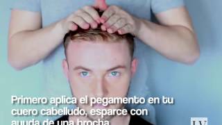 El nuevo peluquín para hombre que es tendencia [upl. by Rebane]