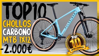 😍 10 MOUNTAIN BIKES rígidas CARBONO 2000€ 🤯 MTB BARATAS [upl. by Atahs]