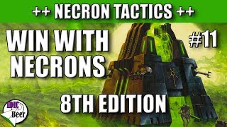 Necron Tactics 8th Edition  Monolith and Obelisk Tactics [upl. by Siulesoj381]