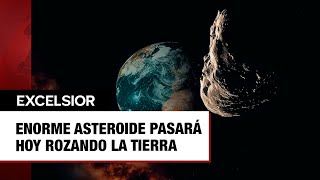 Enorme asteroide del tamaño de la pirámide de Giza pasará hoy rozando la Tierra [upl. by Sprague]