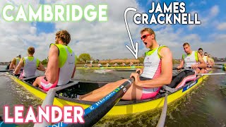 James Cracknell vs Leander Club  Cambridge University vs Oxford University Boat Race Fixture 2018 [upl. by Aracal42]