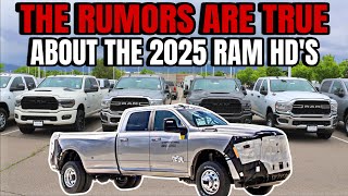 The Rumors Are True Regarding The 5th Gen 2025 RAM HDs [upl. by Oznerol911]