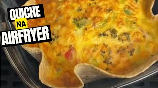 QUICHE DE RAP 10 NA AIRFRYER [upl. by Arny]