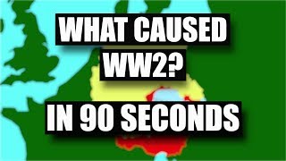 What Caused World War Two in 90 Seconds [upl. by Anaili505]