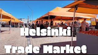 Helsinki Trade Market Kauppatori ☀️🇫🇮 Market Square [upl. by Levram62]