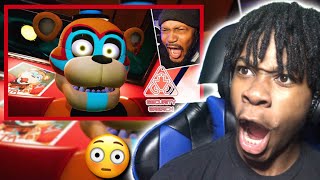 CoryxKenshin  SCREAMING ALREADY FNAF Security Breach Part 1  REACTION [upl. by Olshausen]