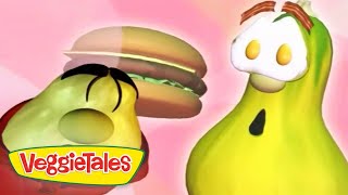 VeggieTales  His Cheeseburger  VeggieTales Silly Songs With Larry [upl. by Adnahc]