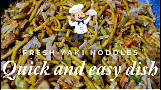 Yaki Soba Noodles [upl. by Ackerman]