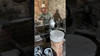 Metal Master Witnessing the Art of Aluminium Cookware Making silversmithing handcrafted shorts [upl. by Egor385]