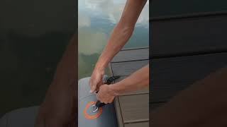 Watch Brian Grubb install the TITAN dock to his dock docking bumper fender malibu [upl. by Dodson485]