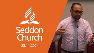 Seddon SDA Church Livestream 23112024 [upl. by Akeihsal]